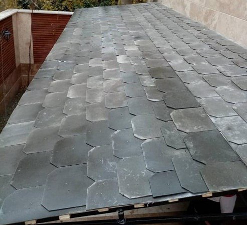 اجرای سقف شیبدار آردواز